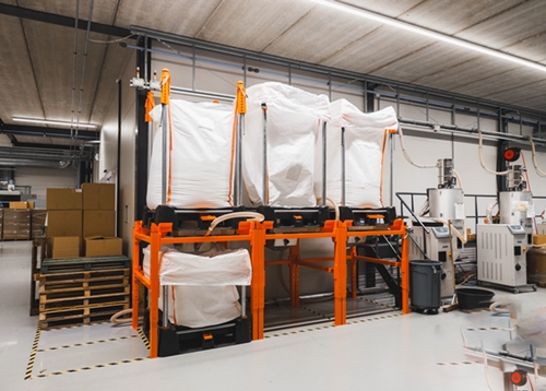 Trasporto in sicurezza e nessun rischio di caduta dei Big Bags